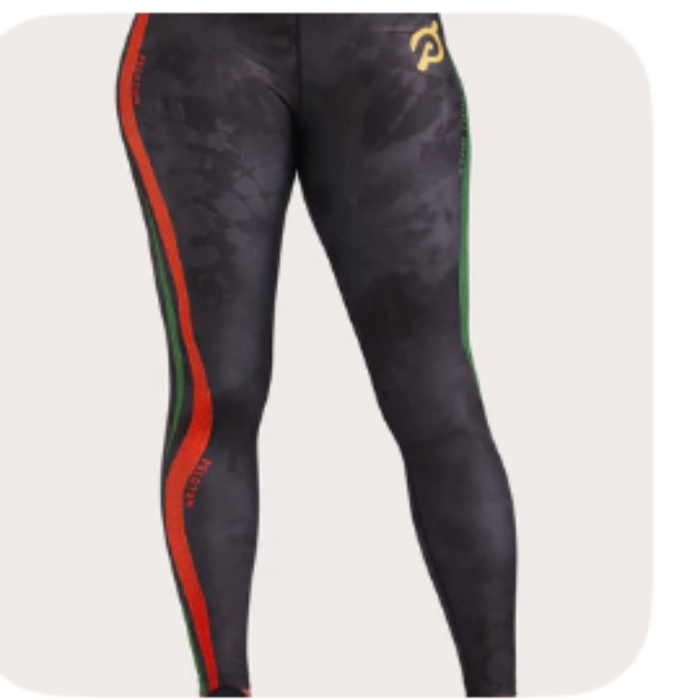 Peloton Leggings Size Medium  with Peloton Wood hanger